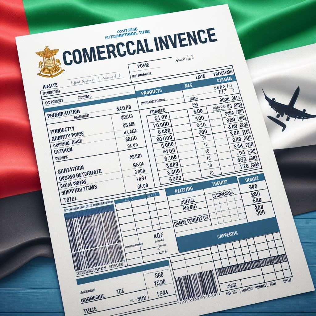 Commercial Invoice UAE