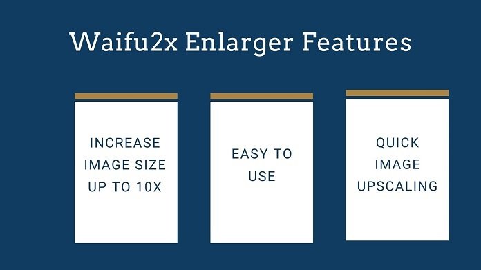 Waifu2x Enlarger Features