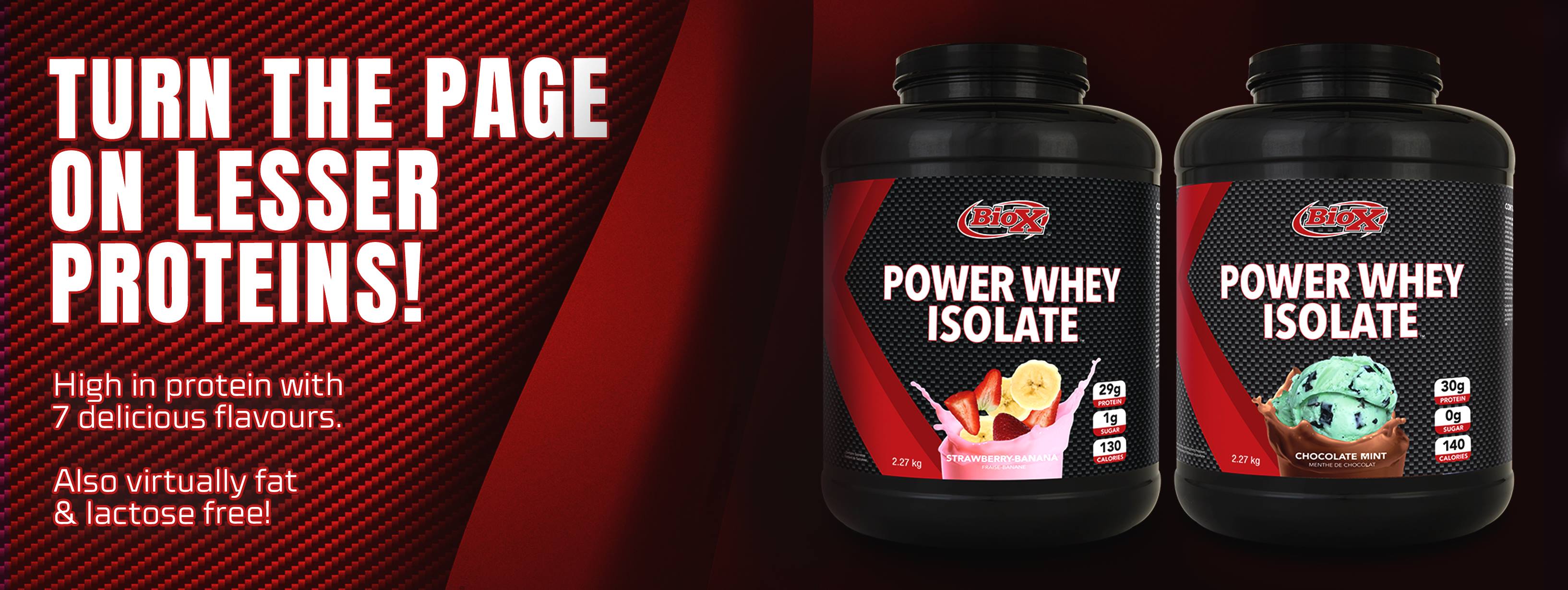 Power whey isolate
