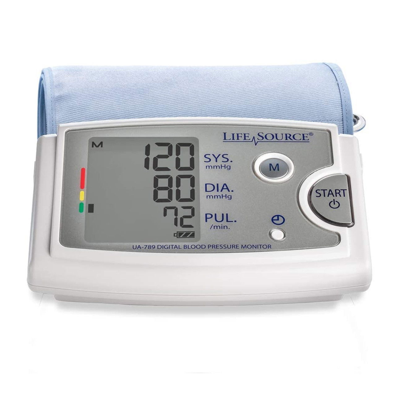 auto arm blood pressure monitor