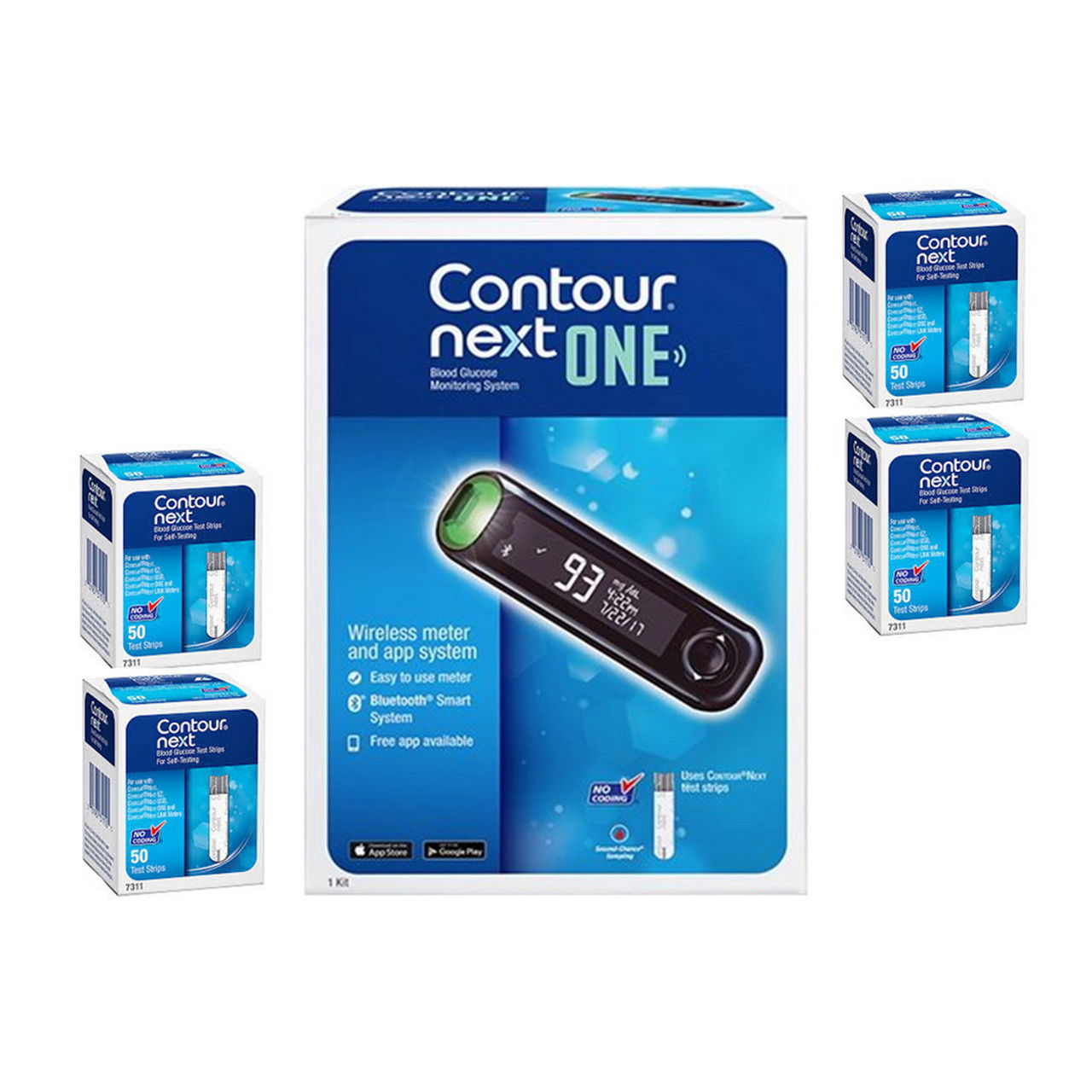 Contour Next EZ Blood Glucose Monitoring System 