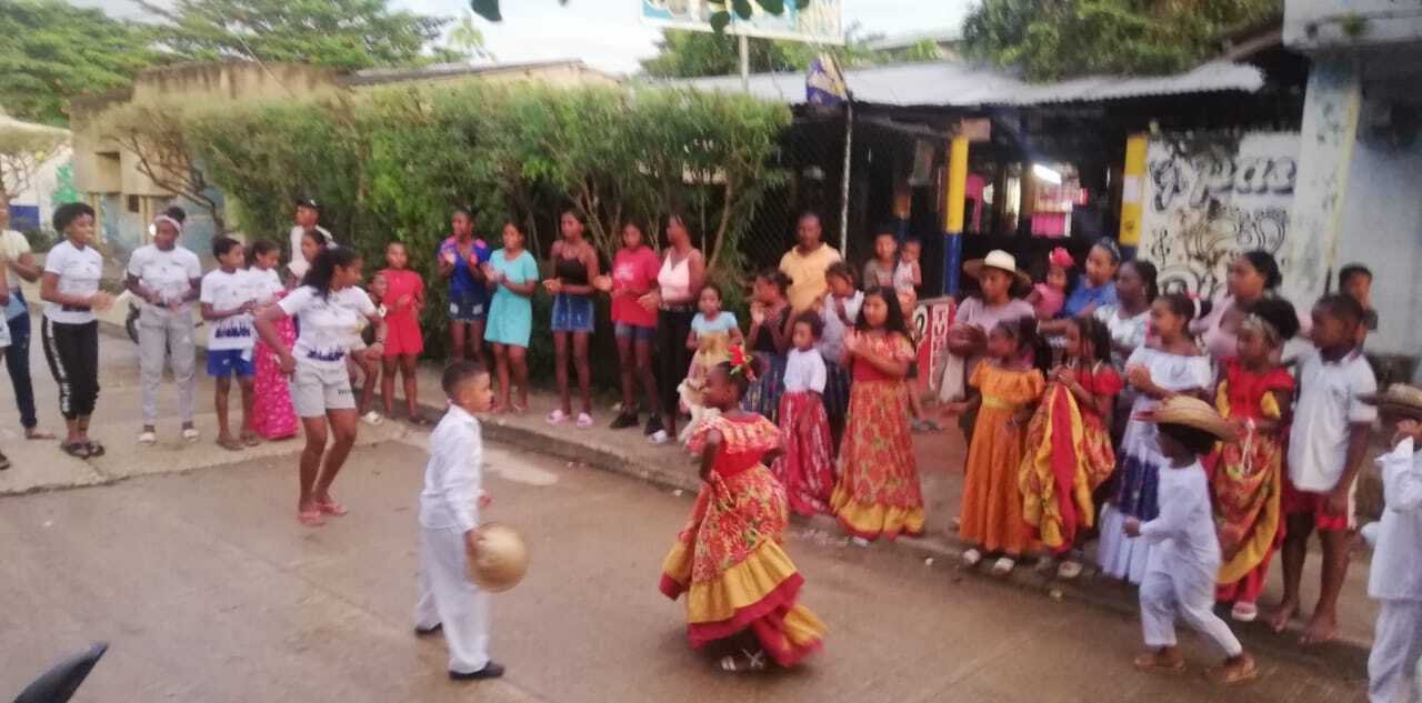 Inauguración del V Festival Infantil de Bullerengue Tambores de  Paz María la baja