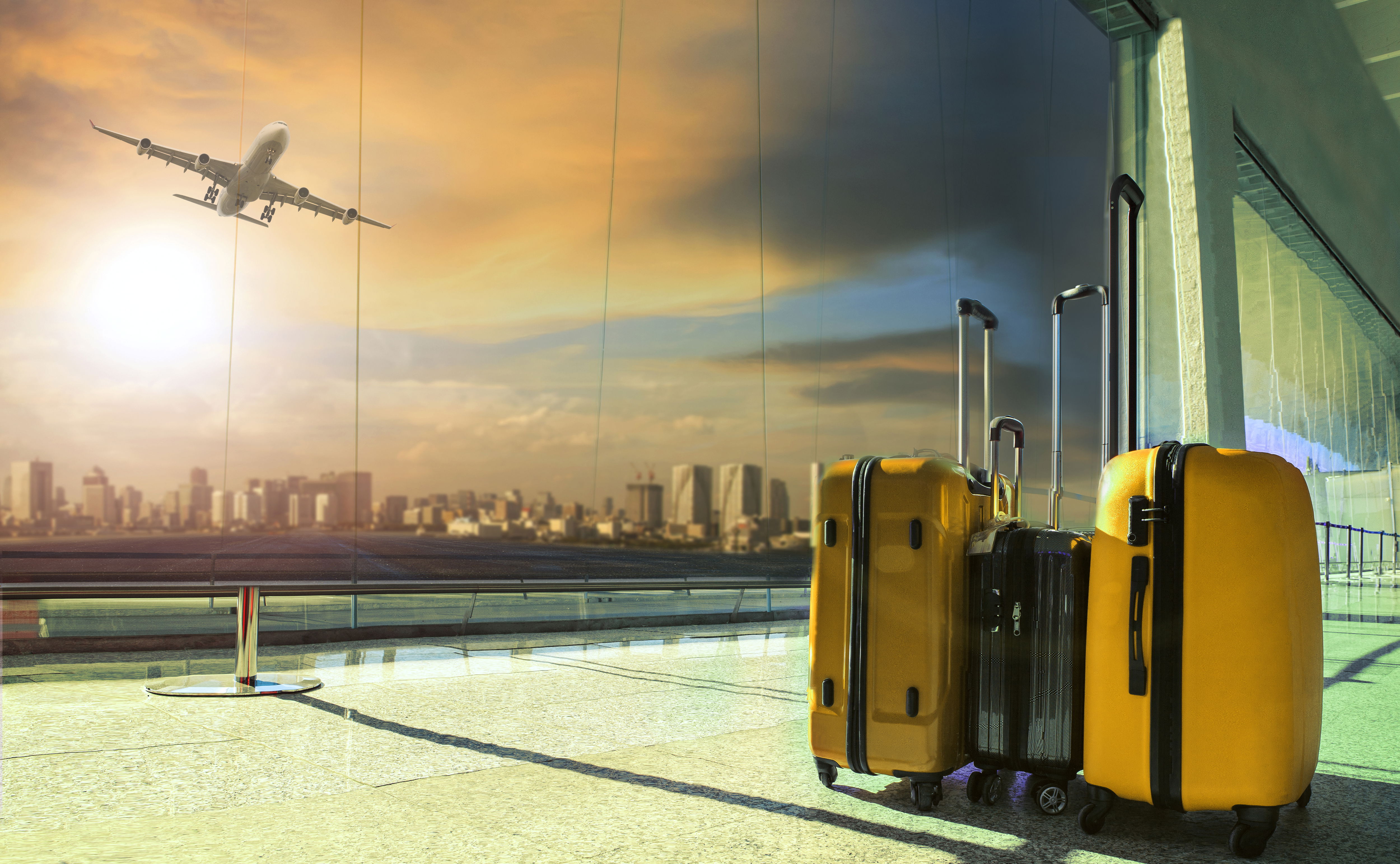 suitcases set