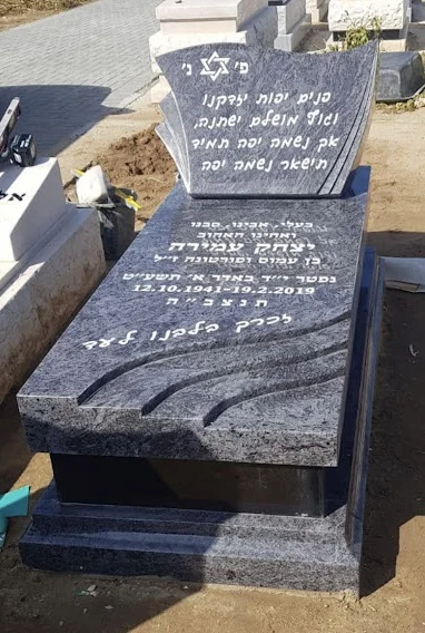 מצבות גרניט אפור