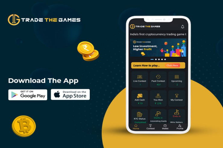 crypto games in India - Trade The Games