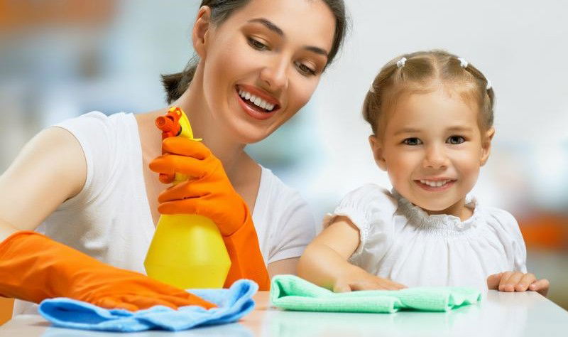 Cleaning Habits To Teach Your Kids