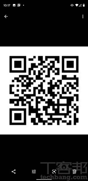 4.平時可將這個QR-Code圖片存在手機裡，方便讓他人掃描加入好友。