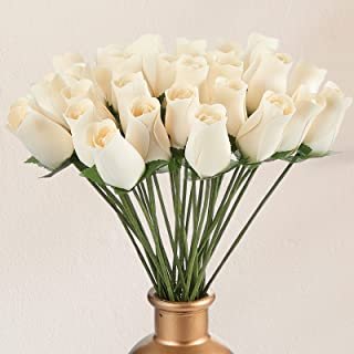 White Wooden Roses for Sale