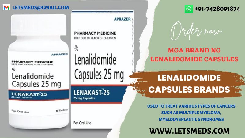 Order Lenalidomide Capsules price Thailand, Malaysia, USA