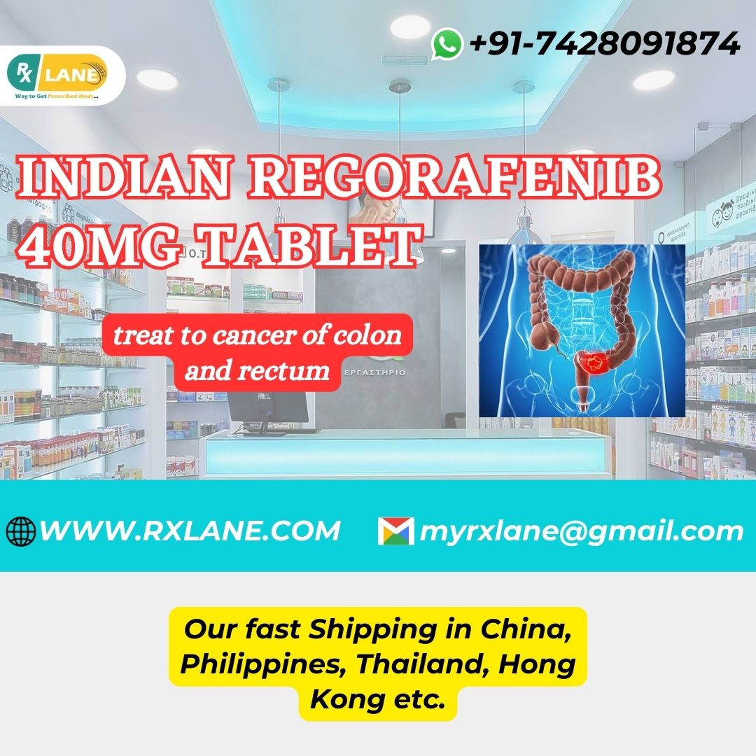 Regorafenib 40mg tablet brand USA, Philippines, Malaysia