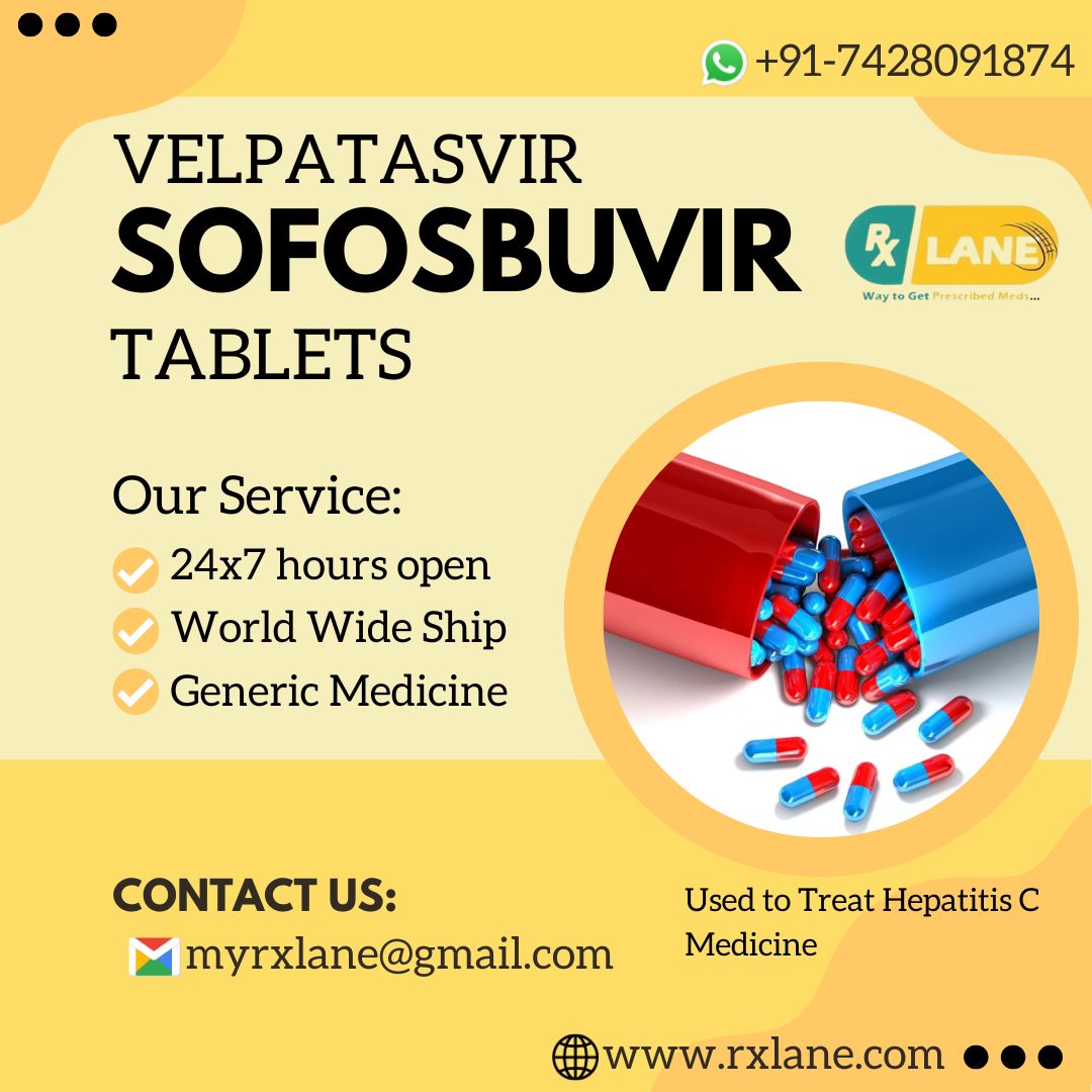 Buy Velpatasvir and Sofosbuvir Tablets Philippines