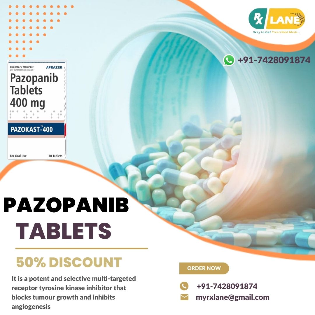 Indian Pazopanib 200mg Tablets