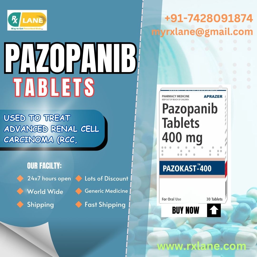 Pazopanib 200mg Tablets Price Thailand