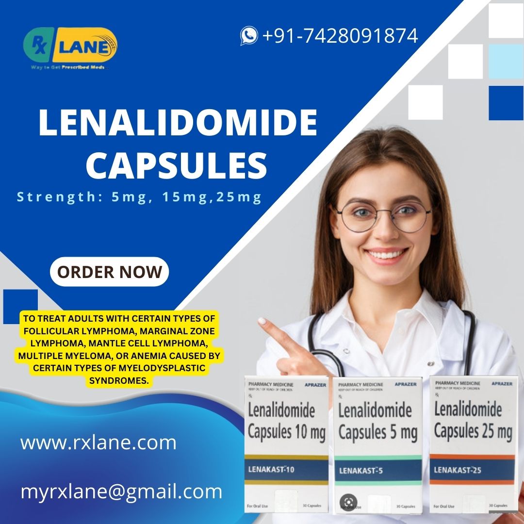 Buy Lenalidomide 15mg Capsules in Singapore