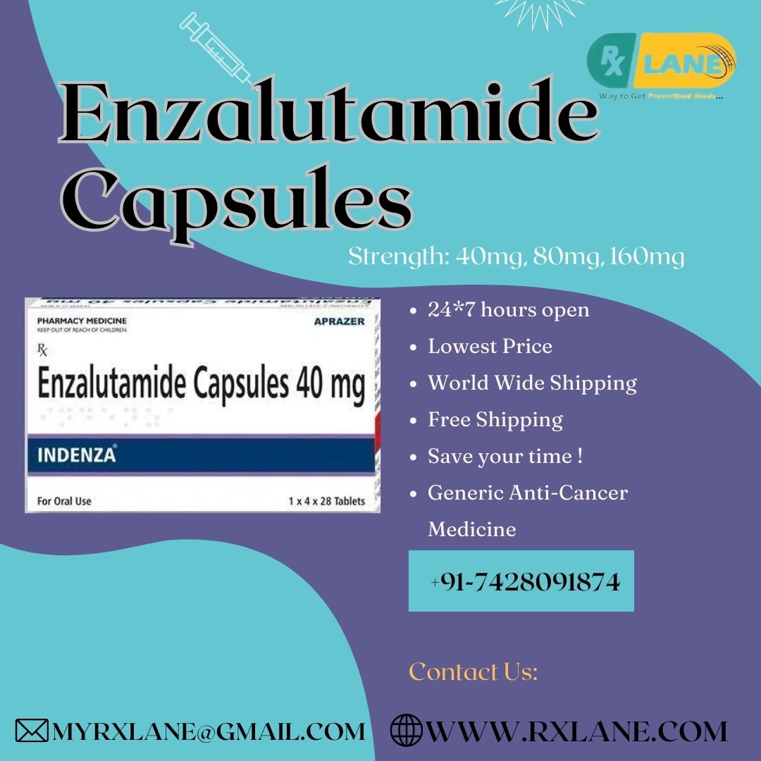 Enzalutamide 80mg Capsules brands Philippines