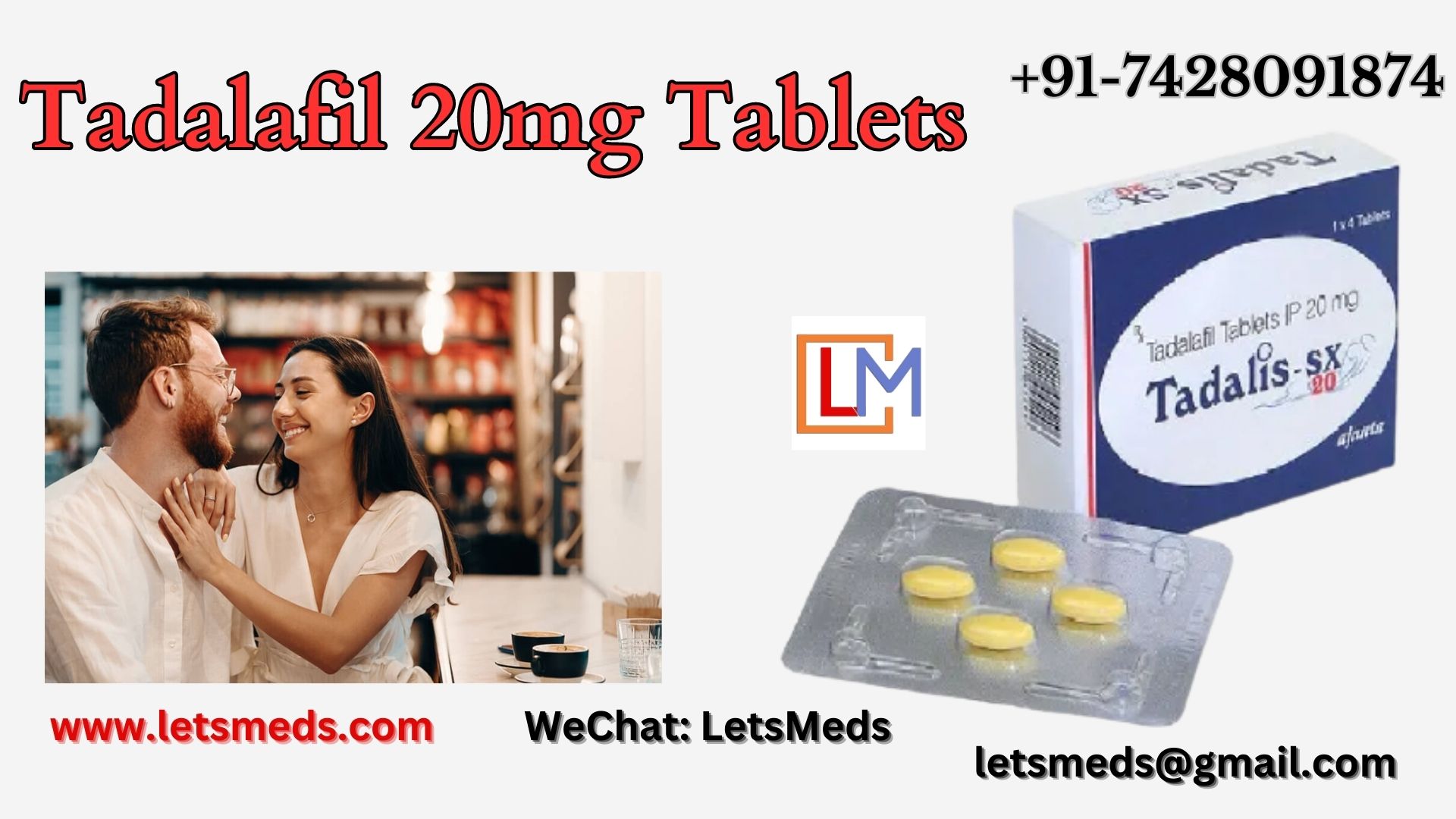 Purchase Tadalafil 20mg Tablet Online