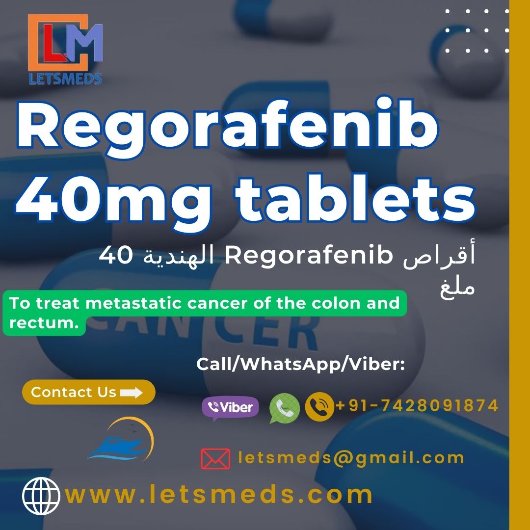 Regorafenib 40mg Tablets Price China Philippines Singapore USA UAE Dubai Oman