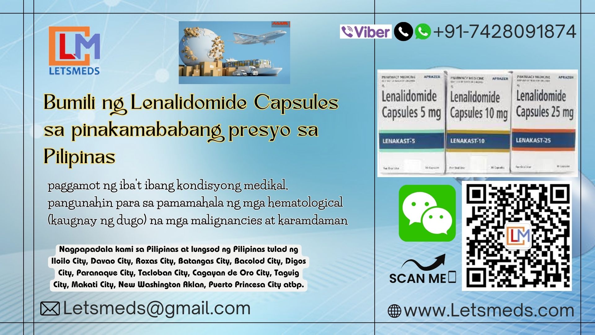 Lenalidomide Capsules Online USA UAE Thailand