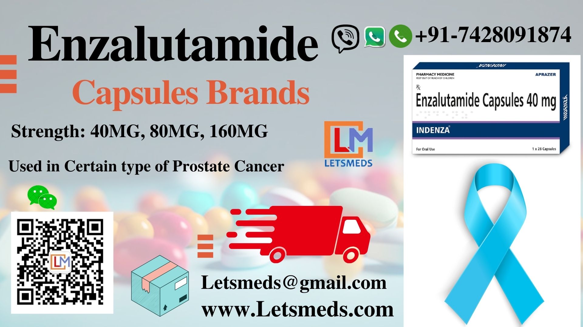 Generic Enzalutamide Capsules Philippines