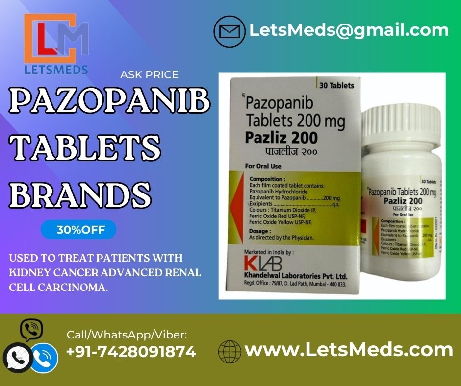 Generic Pazopanib Tablets USA