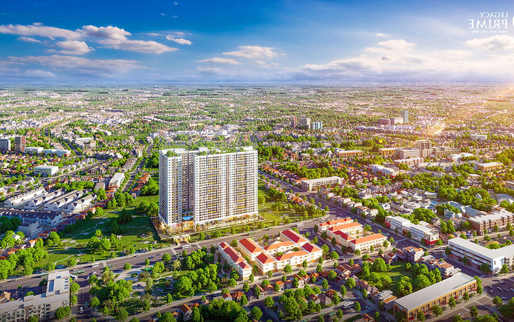 Dự án căn hộ Legacy Prime với thiên nhiên là nền tảng