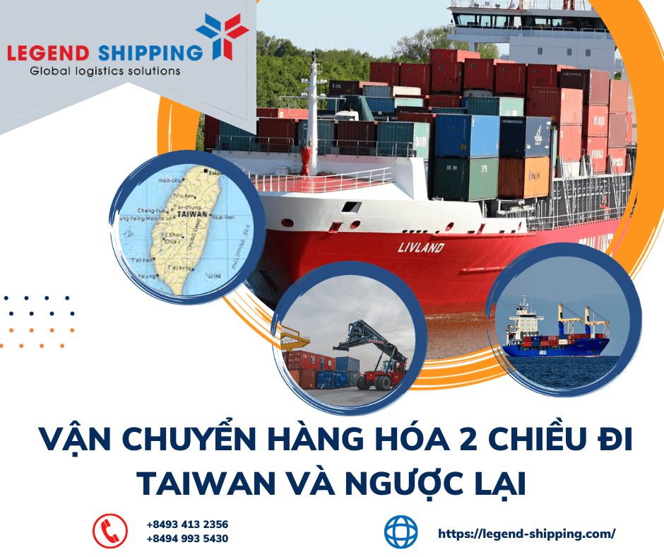 VẬN CHUYỂN HÀNG HÓA 2 CHIỀU ĐI TAIWAN VÀ NGƯỢC LẠI