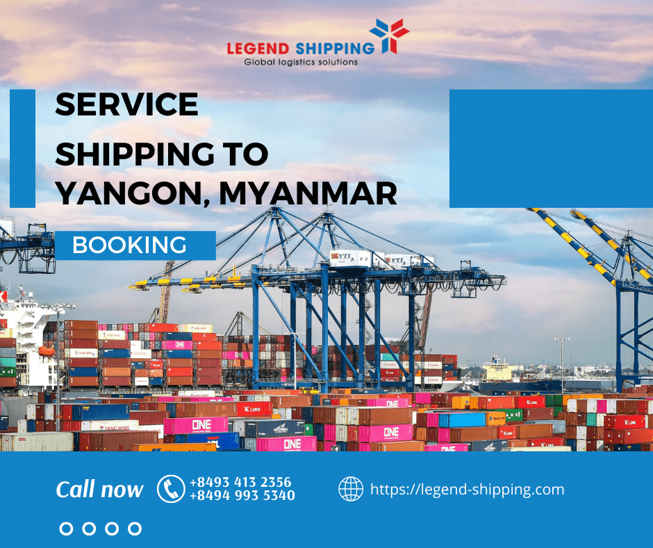 SHIPPING TO YANGON, MYANMAR