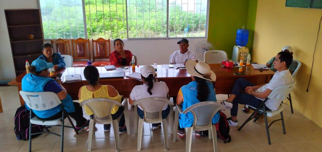 Mesa de trabajo Técnica con líderes de la Comuna San Marco
