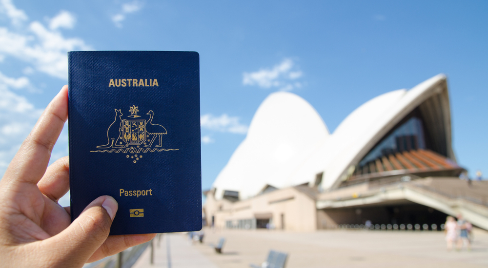 Hình ảnh visa Úc du lịch