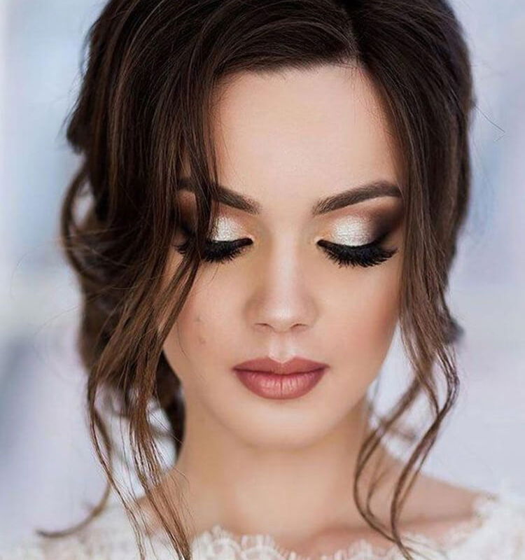 makeup cô dâu tone Tây nâu khói