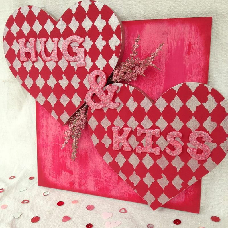 Diy Kiss Art