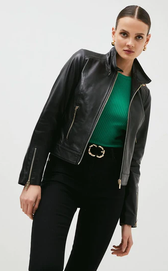 best women bespoke leather jackets