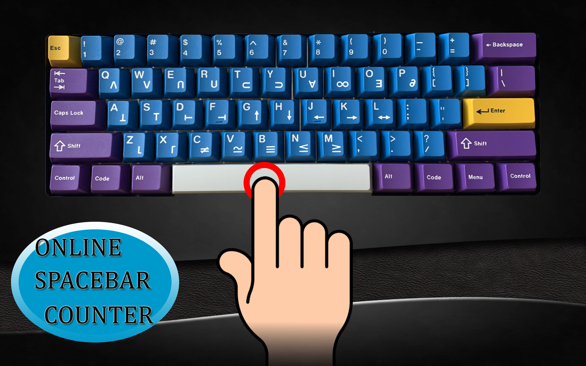 WITH THE SPACEBAR CLICKER LET'S IMPROVE YOUR GAMING SKILLS