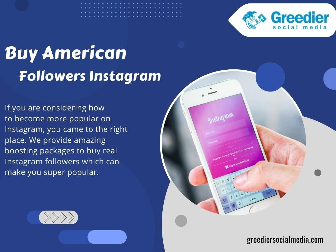 Buy American Followers Instagram