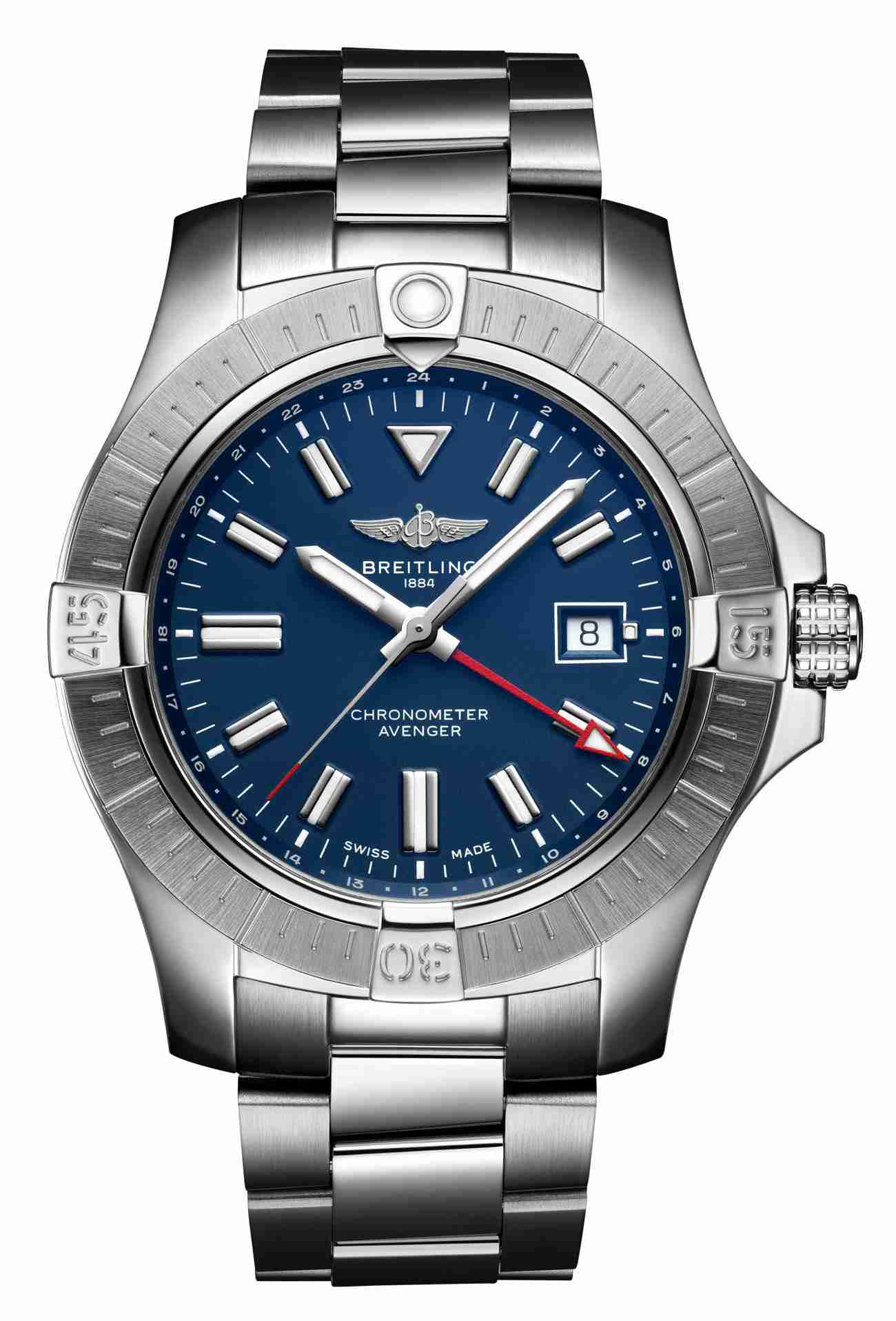 La Révision de réplique montres Breitling Avenger Automatique mission Night GMT 45