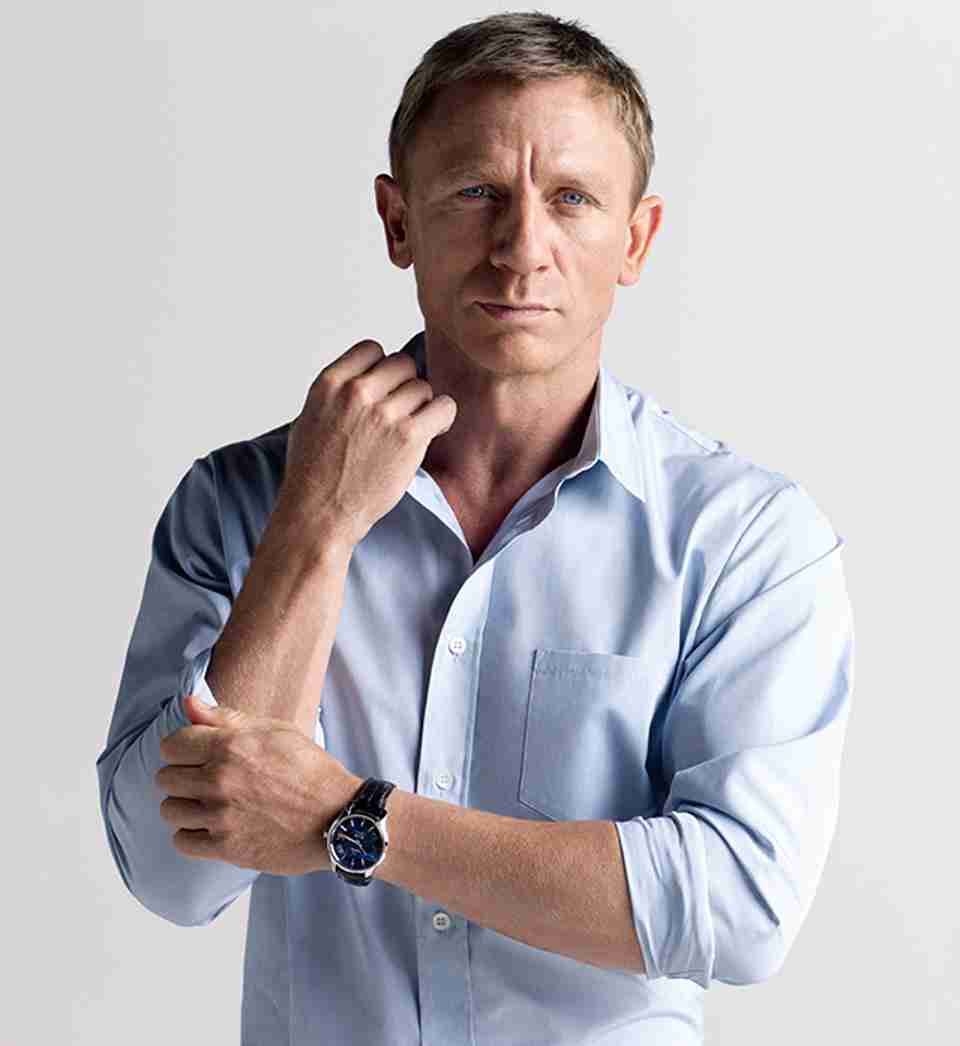 James Bond et sa nouvelle réplique de la montre suisse Omega Seamaster édition spéciale