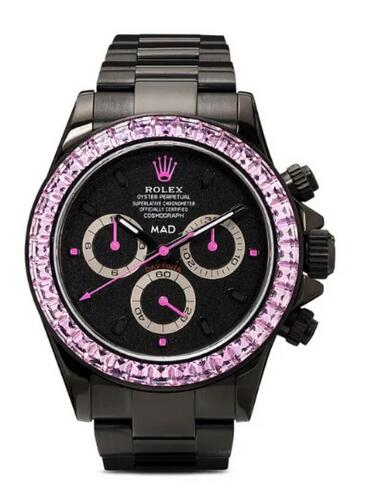 Réplique Montres Rolex Daytona Rainbow Sapphire Et Rolex Daytona Pink Sapphire-Incrusted La Revue