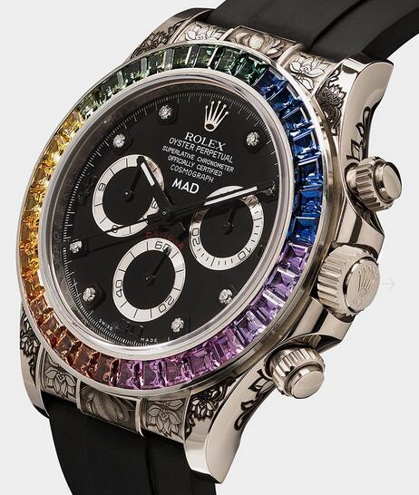 Réplique Montres Rolex Daytona Rainbow Sapphire Et Rolex Daytona Pink Sapphire-Incrusted La Revue