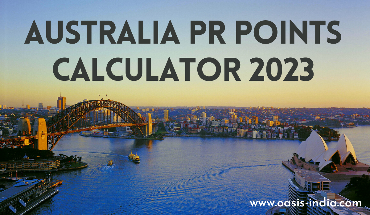 Australia PR Points Calculator 2023