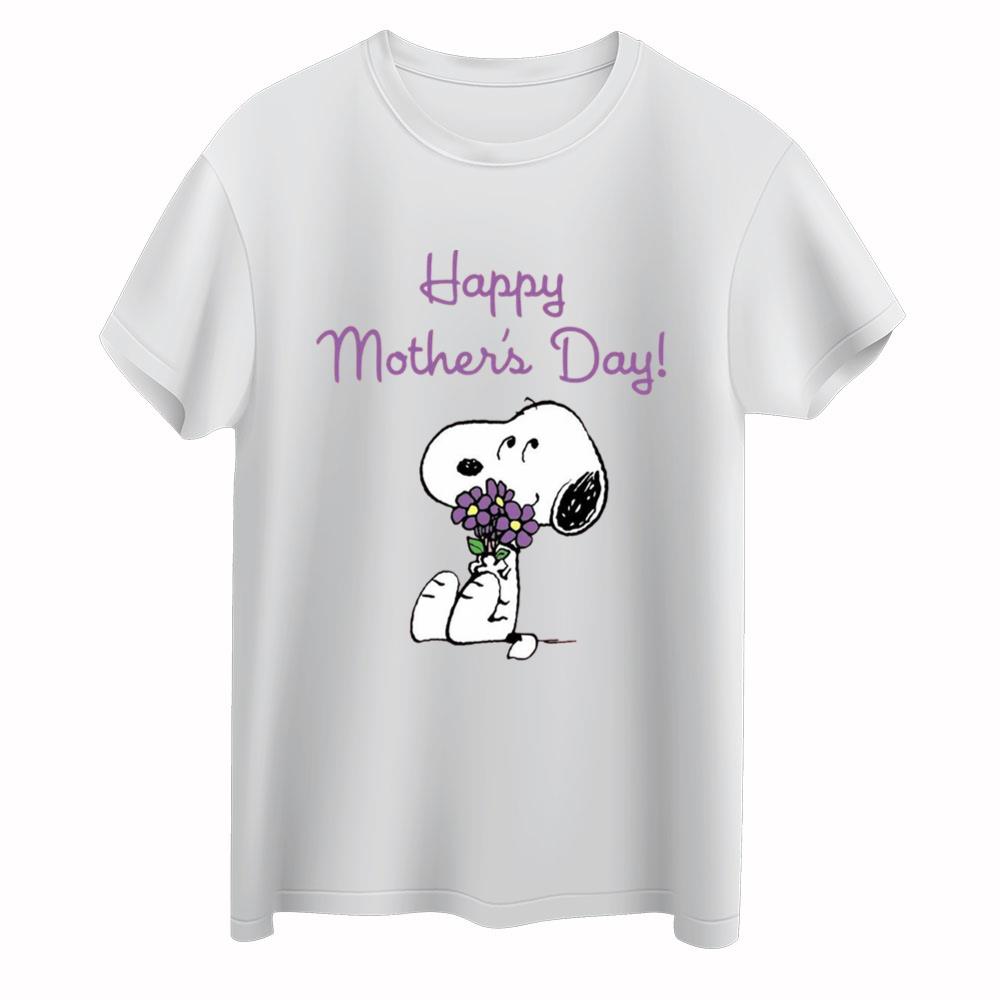 Happy Mother’s Day Cute Snoopy Mom T-Shirt