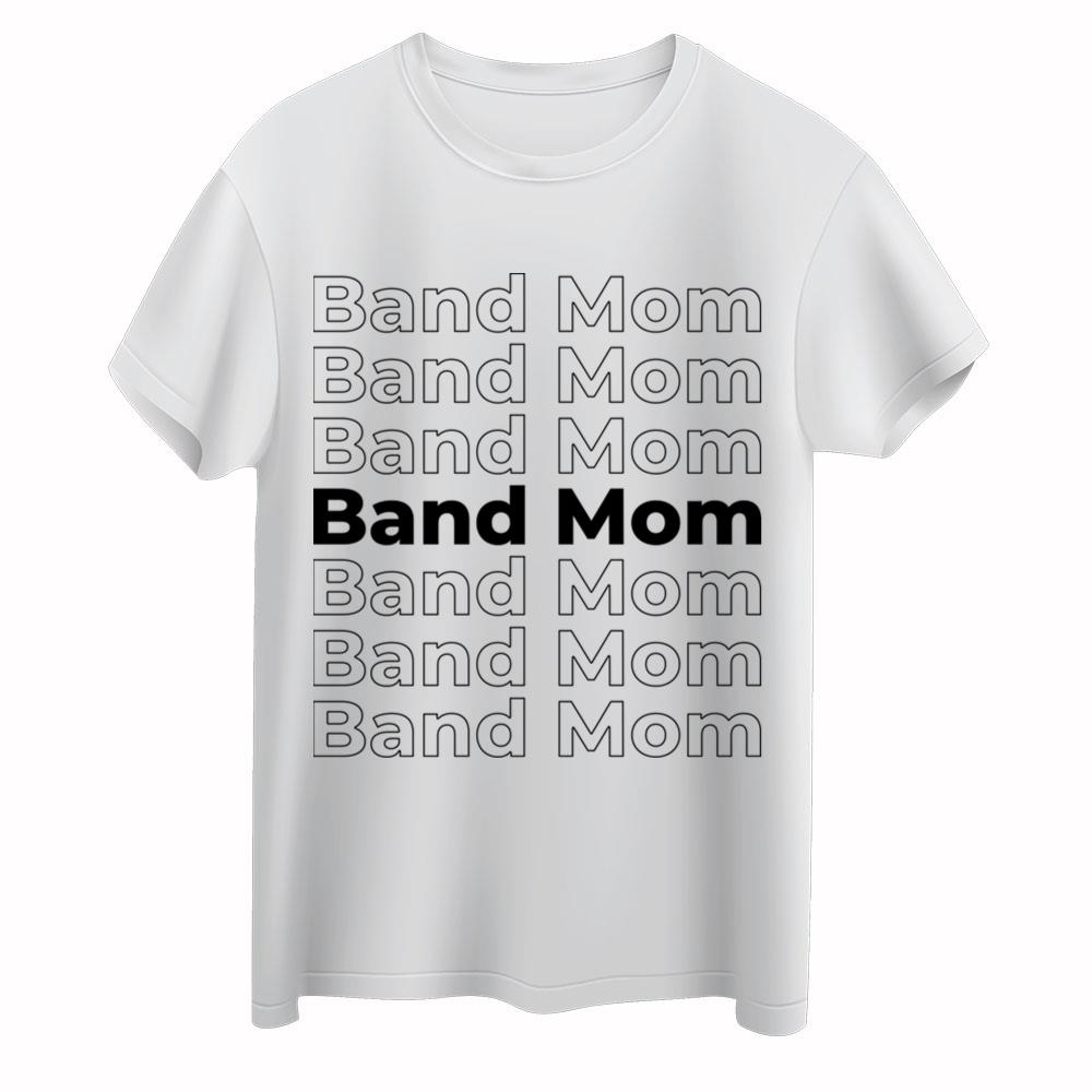 Mother’s Day Band Mom T-Shirts Gift For Mom