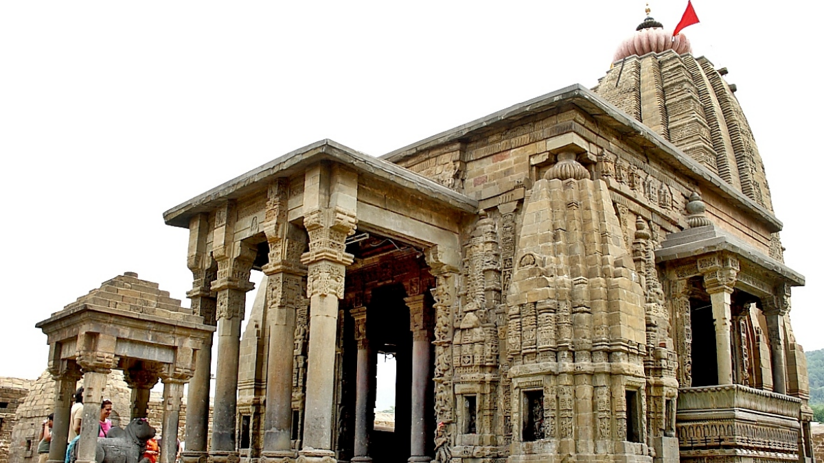 Baijnath Temple, located in the town of Baijnath in the Kangra district of Himachal Pradesh