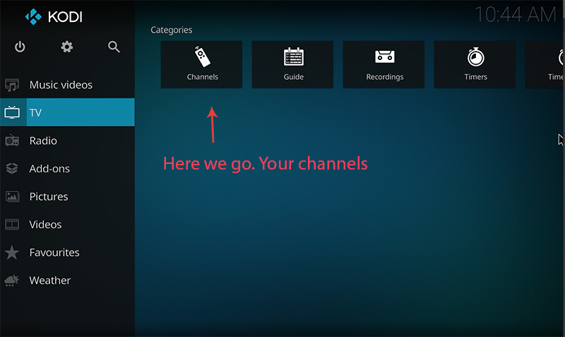 Installeer IPTV op Kodi - stap 11