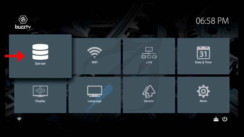 IPTV instellen op BuzzTV Box