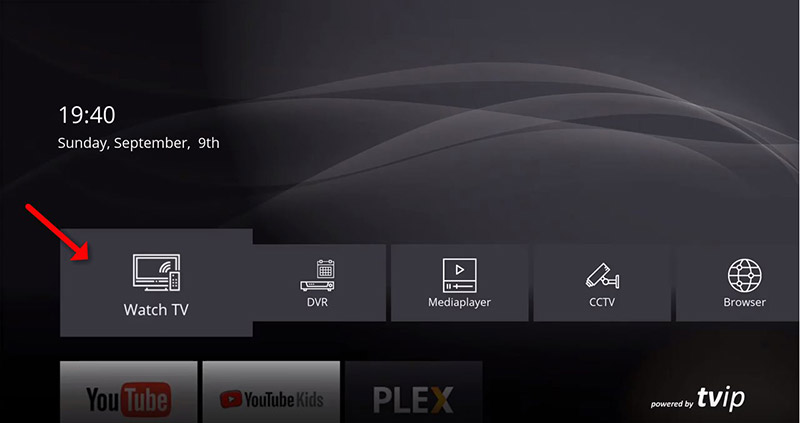 IPTV instellen op TVIP Box