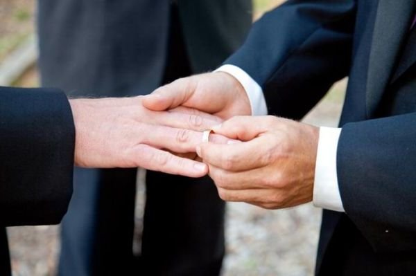 Gay Mens Engagement Ring Sets