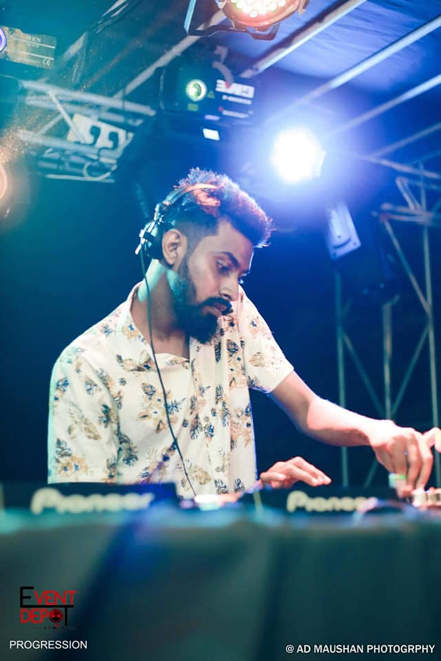 Deep J performing in Sri Lanka