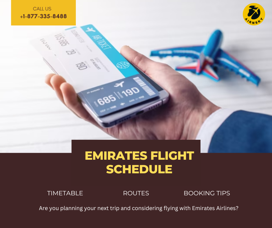  Emirates flight schedule
