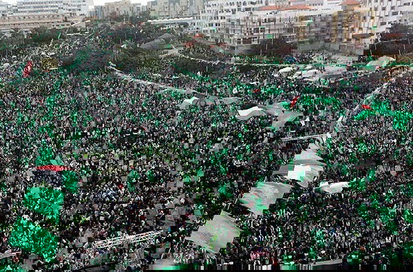 25th anniversary of Hamas celebrated in Gaza| Hadi Mohammad/Fars Media Corporation| CC BY 4.0