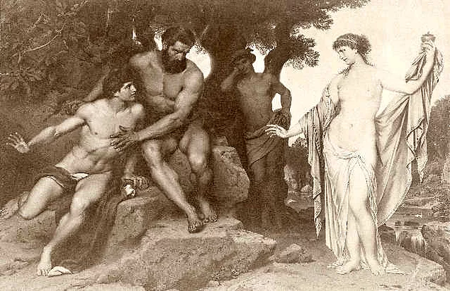 Prometheus, kardeşine Zeus'tan hiçbir şekilde hediye kabul etmemesini tembih ettiği halde Pandora'nın güzelliğine hayran kalan Epimetheus öğüdü tutmadı ve onunla evlendi.